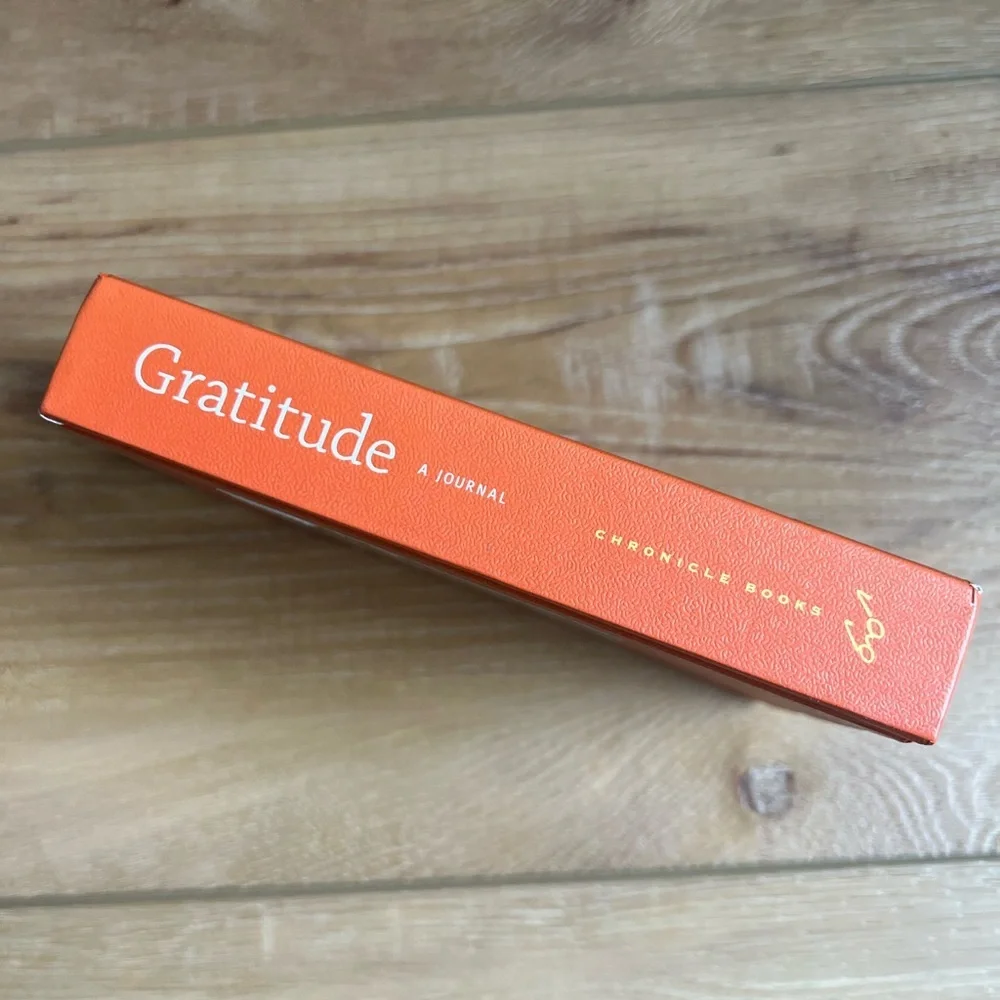 Chronicle Books Gratitude Journal Hardcover New Unused Guided Prompt Book